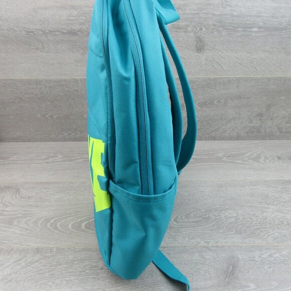 Nike Elemental Backpack School Travel Bag (21L) Teal Volt NEW - Picture 5 of 15